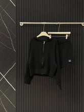 ALO KNIT CARDIGAN & SHORTS SET STYLE 32